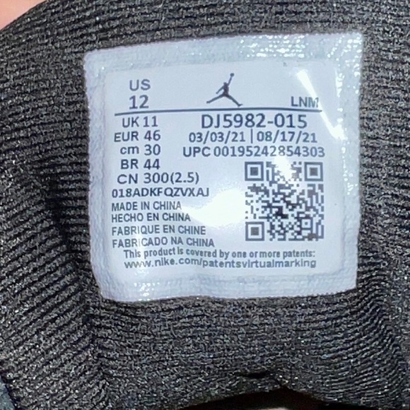 Jordan 13 Retro “Court Purple” (M 12) - Picture 16 of 16